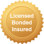 Licensed, Bonded, Insured
